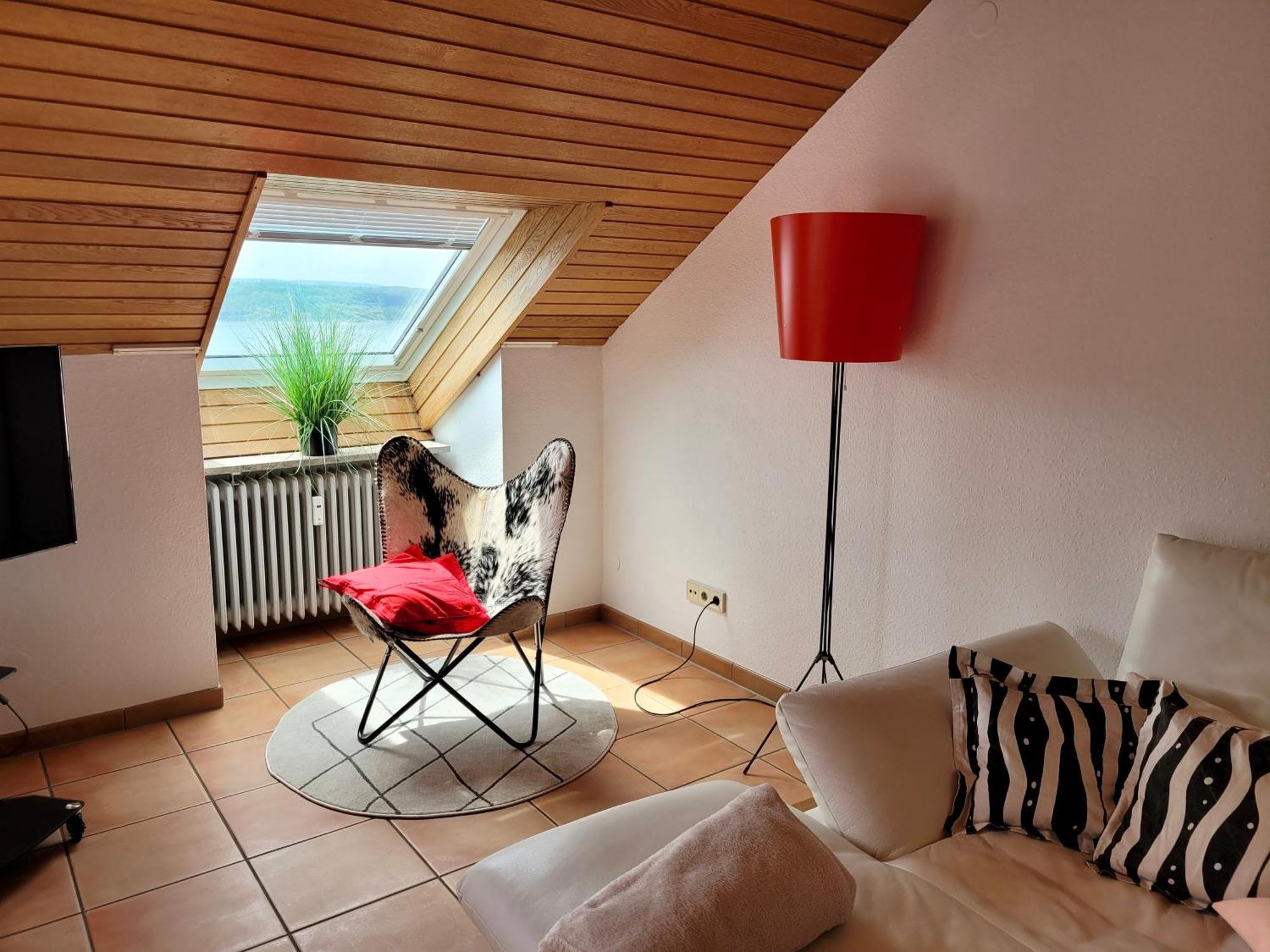 Ferienwohnung Mit Seeblick Und Dachterrasse In Ueberlingen Exterior foto